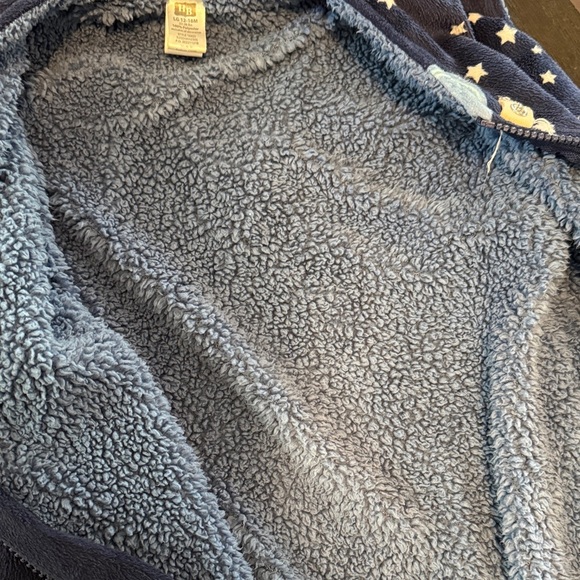 Kids Space-Themed Pajamas - Navy with Planets - Picture 3 of 4